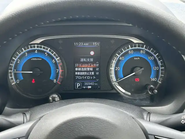 日産 デイズ HWS G ターボ プロパイロットED 滋賀県 2022(令4)年 3.7万km ブラック ガソリン（ハイブリッド）/2WD(FF)/CVT/９インチ純正ナビ【MM321D-L】/(FM/AM/CD/DVD/フルセグ)/アラウンドビューモニター/バックカメラ/前ドライブレコーダー/ETC/プロパイロット/・レーンキープアシスト	/・プリクラッシュブレーキアシスト	/・踏み間違い防止アシスト	/・ブレーキアシスト	/・フロント＆バックソナー/・標識検知機能	/電動格納ミラー/電動パーキング/ブレーキホールド/アイドリングストップ/ディスプレイ付自動防眩式ルームミラー/革巻きステアリング/ステアリングスイッチ/オートライト/LEDヘッドライト/フロントフォグ/ヘッドライトレベリング/フルオートエアコン/プッシュスタート/スマートキー/純正フロアマット/ドアバイザー/USB端子