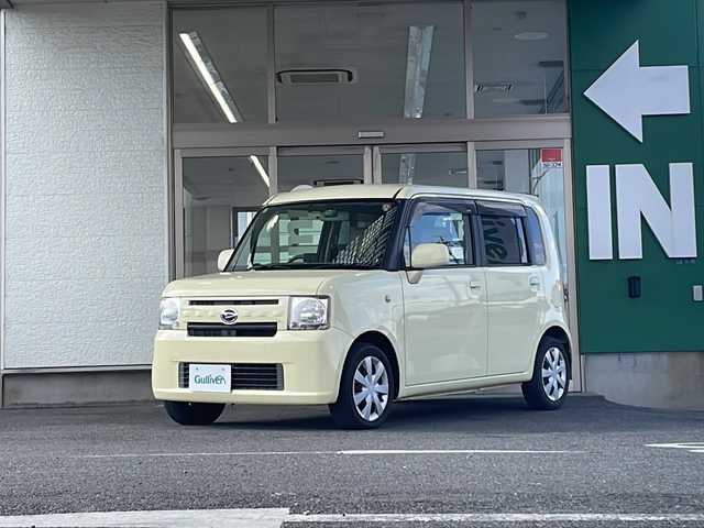 ダイハツ ムーヴ コンテ L 愛知県 2014(平26)年 7.9万km コットンアイボリー 禁煙車/純正メモリーナビ/フルセグTV/ETC/CD・DVD再生/Bluetooth/前後ドライブレコーダー/純正フロアマット/ドアバイザー/電格ミラー/オートライト/フォグランプ/取扱説明書/保証書