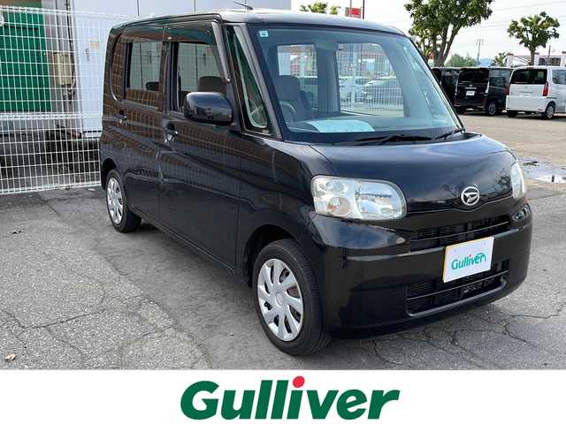 ダイハツ タント X スペシャル 新潟県 2011(平23)年 13.5万km ブラックマイカメタリック 4WD/純正オーディオ/(AM/FM/CD)/片側スライドドア/電動格納ミラー/純正フロアマット/ドアバイザー/ヘッドライトレベライザー/スマートキー