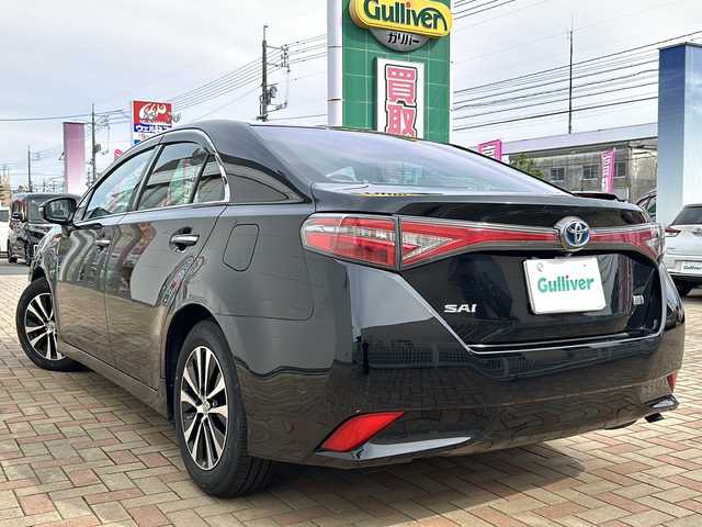 トヨタ ＳＡＩ S 鳥取県 2014(平26)年 4.1万km ブラック ワンオーナー/スマートキー/純正メモリナビ/フルセグ・Bluetooth/バックカメラ/D席パワーシート/社外GPSレーダー/革巻ステアリング/オートライト/オートフェンダーポール/ビルトインETC/保証書・取説
