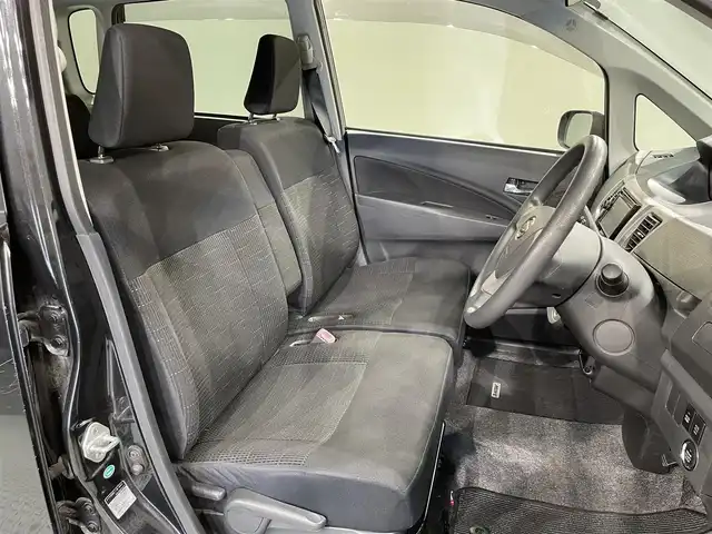 ダイハツ ムーヴ カスタム X 愛知県 2012(平24)年 4.8万km ブラックマイカメタリック 社外ナビ（MDV-434DT）/・AM/FM/CD/DVD/・テレビ/ETC/純正14インチアルミホイル/スマートキー/スペアキー/プッシュスタートボタン/オートエアコン/フルフラットシート/純正フロアマット/保証書/取扱説明書