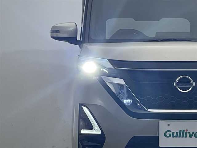 日産 ルークス HWS X プロパイロットED 滋賀県 2021(令3)年 1.1万km フローズンバニラパール 禁煙車/純正9型ナビ/CD.DVD.Bluetooth.フルセグ/アラウンドビューモニター/エマージェンシーブレーキ/プロパイロット/ETC/前方ドライブレコーダー/LEDヘッドライト/オートライト/両側パワースライドドア/左ハンズフリースライドドア/ステアリングスイッチ/クリアランスソナー/スマートキー