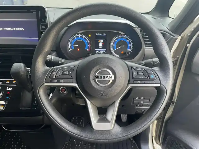 日産 ルークス HWS X プロパイロットED 滋賀県 2021(令3)年 1.1万km フローズンバニラパール 禁煙車/純正9型ナビ/CD.DVD.Bluetooth.フルセグ/アラウンドビューモニター/エマージェンシーブレーキ/プロパイロット/ETC/前方ドライブレコーダー/LEDヘッドライト/オートライト/両側パワースライドドア/左ハンズフリースライドドア/ステアリングスイッチ/クリアランスソナー/スマートキー