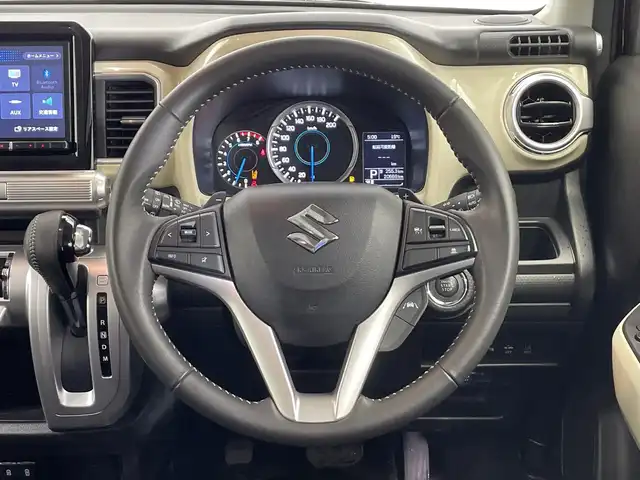 スズキ クロスビー HYBRID MZ 栃木県 2024(令6)年 2.1万km 赤Ⅱ 社外ナビ/（CD/DVD/フルセグTV/Bluetooth/MSV）/バックカメラ/スズキセーフティサポート/・デュアルカメラブレーキサポート/・誤発進抑制機能/・車線逸脱抑制機能/・車線逸脱警報機能/・ふらつき警報機能/・先行車発進お知らせ機能/・標識認識機能/コーナーセンサー/ビルトインETC/前後ドラレコ/前席シートヒーター/禁煙車/2トーン/オートライト/LEDヘッドライト/パドルシフト/フォグランプ/スマートキー/プッシュスタート/純正AW