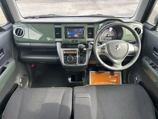 スズキ ハスラー Jスタイル 宮崎県 2015(平27)年 9万km クールカーキパールメタリック/ホワイト2トーンルーフ (株)IDOMが運営する【じしゃロン宮崎店】の自社ローン対象車両になります。こちらは現金ご利用時の価格です。/自社ローンご希望の方は別途その旨お申付け下さい。//ナビ(GCX514)//TV/CD/DVD/Bluetooth//バックカメラ//ETC//前席シートヒーター//純正フロアマット//社外アルミホイール//ドアバイザー//電格ウィンカーミラー//ドライブレコーダー