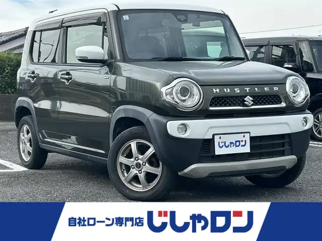 スズキ ハスラー Jスタイル 宮崎県 2015(平27)年 9万km クールカーキパールメタリック/ホワイト2トーンルーフ (株)IDOMが運営する【じしゃロン宮崎店】の自社ローン対象車両になります。こちらは現金ご利用時の価格です。/自社ローンご希望の方は別途その旨お申付け下さい。//ナビ(GCX514)//TV/CD/DVD/Bluetooth//バックカメラ//ETC//前席シートヒーター//純正フロアマット//社外アルミホイール//ドアバイザー//電格ウィンカーミラー//ドライブレコーダー