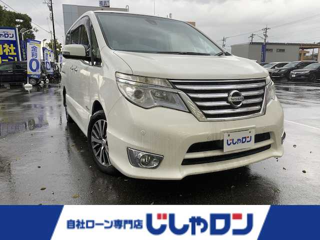 日産 セレナ HWS S HV Vセレ +SeftyⅡ 福井県 2016(平28)年 9万km ブリリアントホワイトパール (株)IDOMが運営する【じしゃロン福井店】の自社ローン専用車両になりますこちらは現金またはオートローンご利用時の価格です。自社ローンご希望の方は別途その旨お申付け下さい/純正ナビ/フルセグTV/CD/DVD/全方位カメラ/バックカメラ/フロントカメラ/サイドカメラ/衝突被害軽減システム/レーンキープアシスト/前後コーナーセンサー/両側パワースライドドア/ドライブレコーダー/ETC/クルーズコントロール/アイドリングストップ/純正アルミホイール/フォグライト/ドアバイザー/プッシュスタート/スマートキー/電動格納ミラー/保証書、取扱説明書