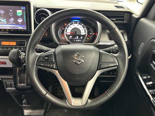 スズキ スペーシア カスタム HYBRID XS 愛知県 2018(平30)年 5.4万km アーバンブラウンパールメタリック (株)IDOMが運営する【じしゃロン名古屋鳴海店】の自社ローン専用車両になりますこちらは現金またはオートローンご利用時の価格です。自社ローンご希望の方は別途その旨お申付け下さい/純正ナビ（CN-RZ843）/バックカメラ/両側パワースライドドア/フルセグTV/レーンキープアシスト/アイドリングストップ/運転席シートヒーター/ハーフレザーシート/LEDヘッドライト/フォグランプ/純正フロアマット/純正アルミホイール/純正ドアバイザー/オートライト/オートマチックハイビーム/ステリモ/パワーステアリング/パワーウィンドウ