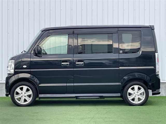 スズキ エブリィ ワゴン PZターボ スペシャル 香川県 2014(平26)年 9.9万km ブルーイッシュブラックパール3 登録時走行距離 98459km/ターボ/社外ナビ/→AM/FM/フルセグTV/両側パワースライドドア/オートステップ/シートカバー/純正フロアマット/HIDヘッドライト/フォグランプ/インテリジェントキー