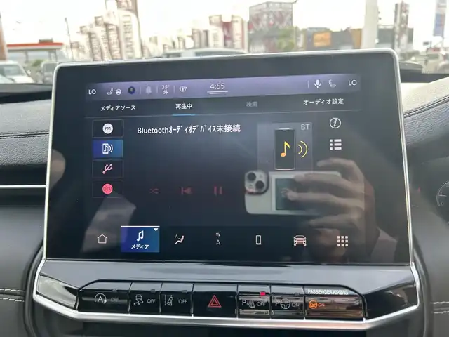 クライスラー・ジープ ジープ コマンダー リミテッド 滋賀県 2023(令5)年 1.5万km 黒 サンルーフ/4WD/ディーゼルターボ/純正ディスプレイオーディオナビ/　(BT/CarPlay)/アラウンドビューモニター/レーダークルーズコントロール/レザーシート/・前席シートヒーター/・前席パワーシート/ステアリングヒーター/ブラインドスポットモニター/ミラーヒーター/ダウンヒルアシストコントロール/前後コーナーセンサー/ワイヤレス充電/パーキングアシスト/パワーバックドア/純正LEDヘッドライト/純正ゴムフロアマット/ルーフレール/ETC2.0/純正18インチAW
