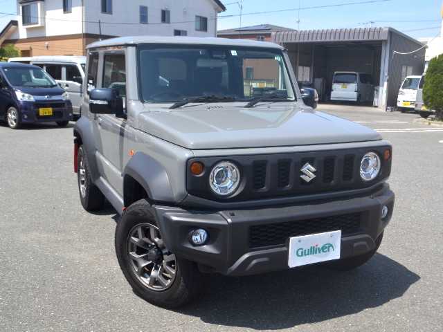 スズキ ジムニー シエラ JC 宮城県 2022(令4)年 7.3万km ミディアムグレー /4WD/クルーズコントロール/360℃ドライブレコーダー/LEDヘッドライト/LEDフォグ/ETC/スマートキー/横滑り防止装置/
