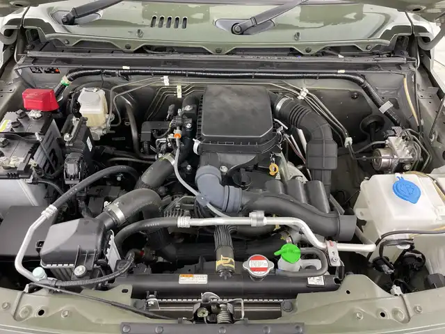 スズキ ジムニー XL 愛知県 2020(令2)年 3.9万km ジャングルグリーン ４WD/ターボ/純正8Vインチナビ（ＡＶＩＣ－ＲＬＳ９０１ＩＩ）/（フルセグTV/CD/DVD/Bluetooth/SD）/バックカメラ/ETC/前席シートヒーター/ダウンヒルアシスト/スマートキー/プッシュスタート/フロントフォグランプ/純正フロアマット/純正ドアバイザー/オートエアコン/横滑り防止装置