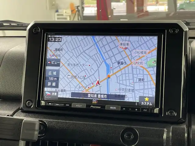 スズキ ジムニー XL 愛知県 2020(令2)年 3.9万km ジャングルグリーン ４WD/ターボ/純正8Vインチナビ（ＡＶＩＣ－ＲＬＳ９０１ＩＩ）/（フルセグTV/CD/DVD/Bluetooth/SD）/バックカメラ/ETC/前席シートヒーター/ダウンヒルアシスト/スマートキー/プッシュスタート/フロントフォグランプ/純正フロアマット/純正ドアバイザー/オートエアコン/横滑り防止装置