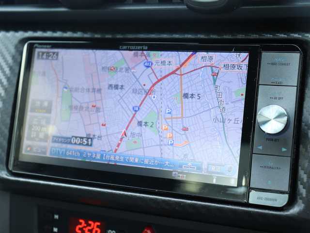 トヨタ ８６ GT 神奈川県 2015(平27)年 6.3万km 黒 ワンオーナー /ドラレコ /純正17インチAW/TRDエアロ(フロント、リア、サイド)/TRDマフラー/社外メモリナビ/フルセグテレビ/バックカメラ/プッシュスタート/ETC2.0/純正LEDクリアランス付ヘッドライト/フロントフォグランプ/クルーズコントロール/デジタルスピードメーター/パドルシフト/左右独立温度調整オートエアコン/スペアキー×1/保証書/取説