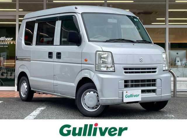 スズキ エブリイ PA 岐阜県 2010(平22)年 4.1万km シルキーシルバーメタリック 4WD/CDプレーヤー/(AM.FM)/両側スライドドア/積み込みサマータイヤ4本/スペアキー/取扱説明書