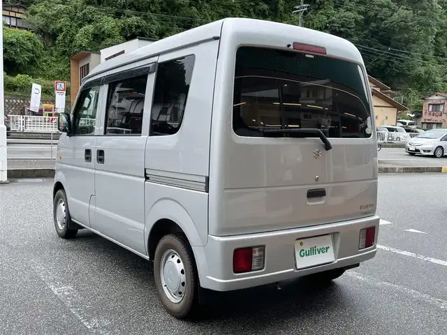 スズキ エブリイ PA 岐阜県 2010(平22)年 4.1万km シルキーシルバーメタリック 4WD/CDプレーヤー/(AM.FM)/両側スライドドア/積み込みサマータイヤ4本/スペアキー/取扱説明書