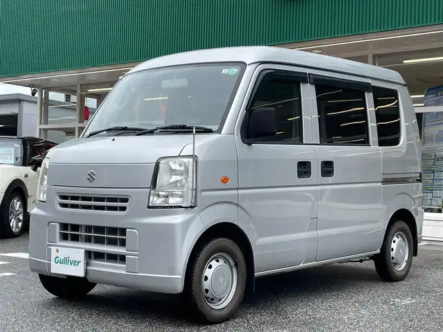 スズキ エブリイ PA 岐阜県 2010(平22)年 4.1万km シルキーシルバーメタリック 4WD/CDプレーヤー/(AM.FM)/両側スライドドア/積み込みサマータイヤ4本/スペアキー/取扱説明書