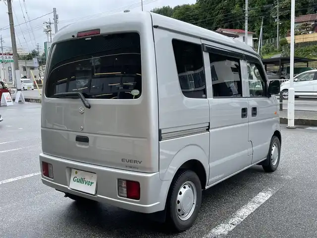 スズキ エブリイ PA 岐阜県 2010(平22)年 4.1万km シルキーシルバーメタリック 4WD/CDプレーヤー/(AM.FM)/両側スライドドア/積み込みサマータイヤ4本/スペアキー/取扱説明書