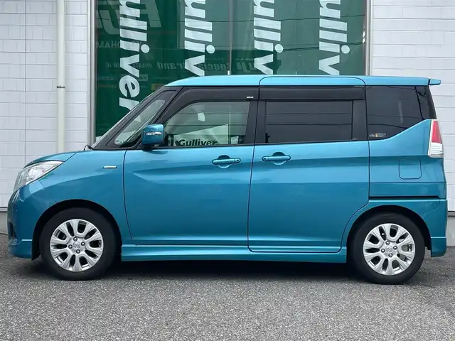 スズキ ソリオ HV MZ 新潟県 2019(平31)年 4.5万km ネオンブルーM ワンオーナー/４WD/メモリナビ/レーダークルーズコントロール/純正ホイール車載/フルセグTV/バックカメラ/ウィンカーミラー/前後ドライブレコーダー/運転席助手席シートヒーター/Bluetooth/両側パワースライドドア/ハンズフリー/スタッドレスタイヤ車載