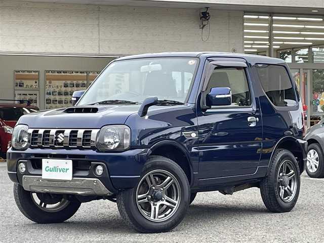 スズキ ジムニー ランドベンチャー 宮城県 2016(平28)年 5.6万km ノクターンブルーパール /ワンオーナー//5速MT//純正アルミホイール16インチ//純正フロアマット//背面タイヤ//リモコンキー//スペアキー//シートヒーター