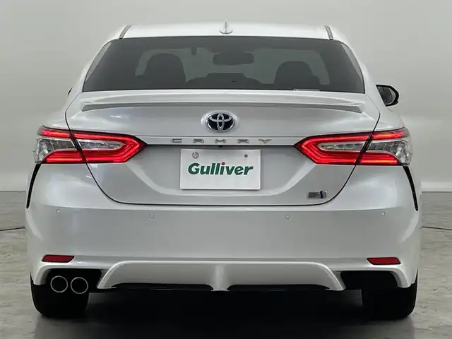 トヨタ カムリ WS 福岡県 2021(令3)年 8.3万km プラチナホワイトパールマイカ 純正８型ＤＡナビ／フルセグＴＶ　/バックカメラ　/ＥＴＣ　/前後ドラレコ　/レーダークルコン　/コーナーセンサー　/衝突軽減ブレーキ　/レーンキープ　/ＢＳＭ　/アクセル踏み間違い防止　/ハーフレザー　/パワーシート　/ＬＥＤヘッドライト