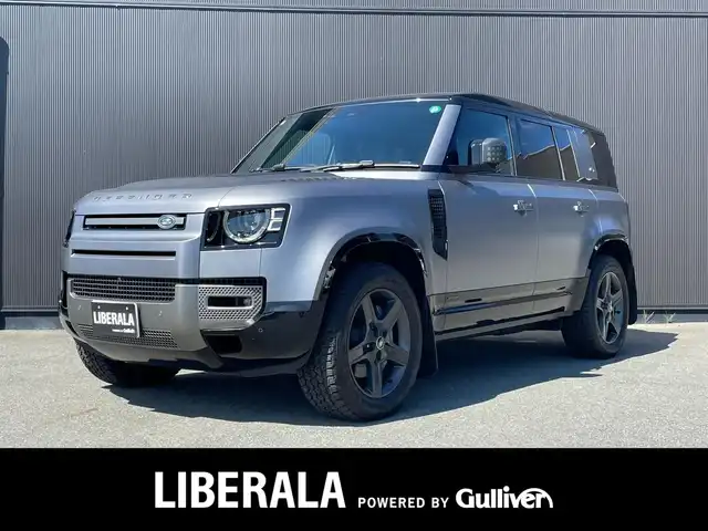 ランドローバー ランドローバー ディフェンダー 110XダイナミックSE 静岡県 2021(令3)年 0.4万km グレーⅡ 衝突軽減Ｂ　/半革　/ＣａｒＰｌａｙ　/サンルーフ　/ＭＥＲＩＤＩＡＮサウンド　/３６０°カメラ　/パワーシート／ヒーター／メモリ　/純正２０ＡＷ　/アイドリングストップ　/ＢＳＭ　/ＬＫＡ　/スマートキー