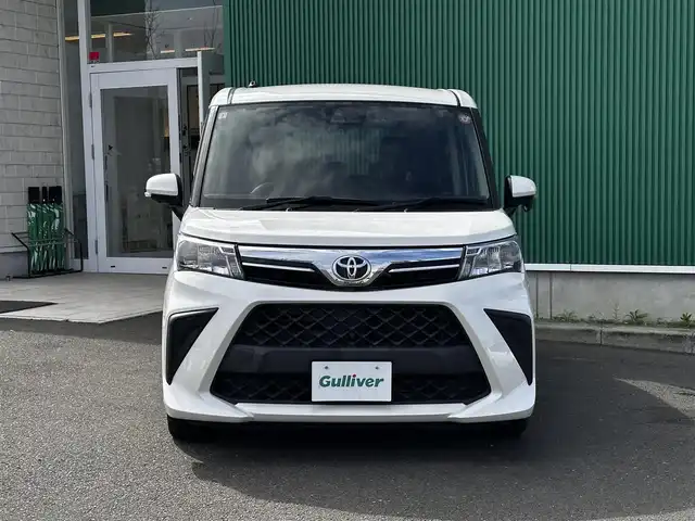 トヨタ ルーミー G 宮城県 2021(令3)年 5.3万km パールホワイトⅢ スマートアシスト/・衝突回避支援ブレーキ機能/・衝突警報機能/・車線逸脱警報機能/・路側逸脱警報/・ブレーキ制御付誤発進抑制機能/・オートハイビーム/・コーナーセンサー/・ふらつき警報/・標識認識機能/・先行車発進お知らせ機能/純正ナビ（NSZT-W68T）/・CD/DVD/・Bluetooth/・フルセグＴＶ/ビルトインETC/ドライブレコーダー/ウェルカムパワースライドドア（両側）/LEDヘッドランプ/オートライト/スマートキー＆プッシュスタート/電動格納ミラー/純正ドアバイザー/純正フロアマット/Wエアバッグ