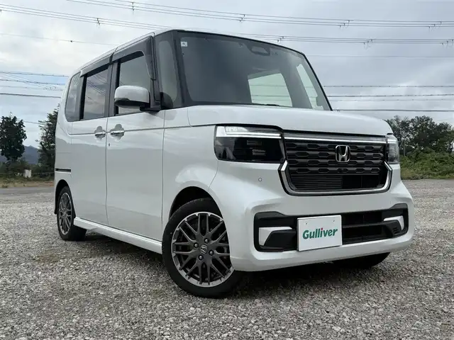 ホンダ Ｎ ＢＯＸ カスタム ターボ コーディネートS 兵庫県 2024(令6)年 0.8万km プラチナホワイトパール ワンオーナー/社外ナビ/フルセグTV/バックモニター/純正サンシェード内蔵ルーフコンソール/両側パワースライドドア/両前シートヒーター/純正リモコンエンジンスターター/純正アームレストコンソール/純正ラゲッジマット/ETC/オートハイビーム/レーダークルコン＆レーンキープ/LEDヘッドライト