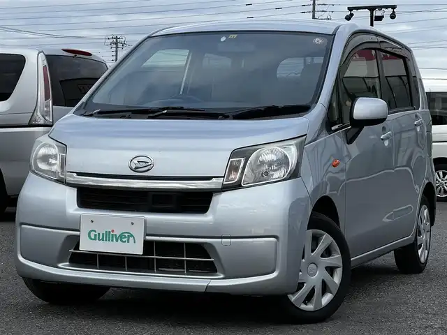 ダイハツ ムーヴ L スマートセレクション SA 道央・札幌 2014(平26)年 16.1万km ブライトシルバーメタリック ４WD/純正メモリーナビ/AM/FM/SD/CD/DVD/ワンセグ/衝突被害軽減ブレーキ/横滑り防止装置/ETC/アイドリングストップ/リモコンキー/ハロゲンヘッドライト/ヘッドライトレベライザー/電動格納ミラー/純正フロアマット/ドアバイザー/社外エンジンスターター