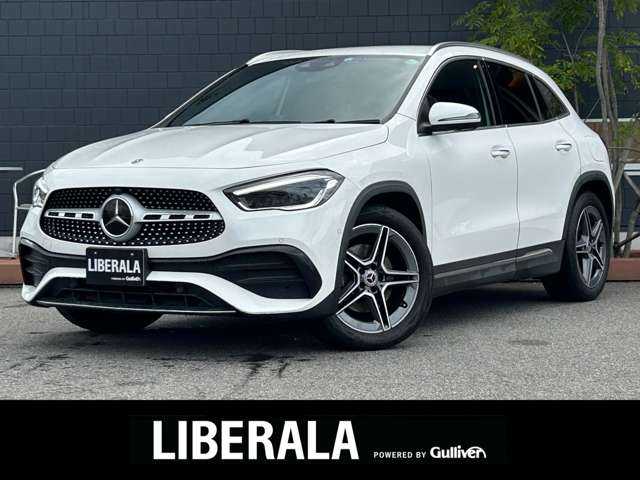 メルセデス・ベンツ Ｍ・ベンツ ＧＬＡ２００ｄ 4マチック AMGライン 滋賀県 2022(令4)年 2.3万km ポーラホワイト ワンオーナー/レーダーセーフティパッケージ/純正ナビ/地デジ/Bluetooth/ワイヤレス充電/全方位カメラ/黒半革/パワーシート/シートヒーター/純正19インチAW/純正ドライブレコーダー（360°）/ETC