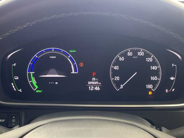 ホンダ オデッセイ ハイブリッド e:HEVアブソルート EX 岐阜県 2021(令3)年 5万km プレミアムヴィーナスブラックP 純正１０インチナビ/純正フリップダウンモニター/CD/DVD/Bluetoth/SD/USB/HDMI/フルセグTV/マルチビューカメラシステム/アドバンスドルームミラー/ブラインドスポットインフォメーション/スマートパーキングアシスト/両側パワースライドドア/衝突軽減ブレーキ/路外逸脱抑制機能/アダプティブクルーズコントロール/パーキングセンサー/標識認識機能/パワーテールゲート/シートヒーター/パワーシート/ハーフレザーシート/前後ドライブレコーダー/ETC2.0/電動パーキングブレーキ/オートブレーキホールド/後席エアコン/オートLEDヘッドライト/100V電源/純正フロアマット/純正18インチアルミホイール