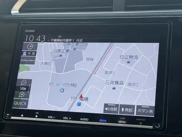 ホンダ シャトル ハイブリッド X ホンダセンシング 千葉県 2021(令3)年 5万km ミッドナイトブルービームM 純正8インチインターナビ（（VXM-217VFEi）/フルセグ/バックカメラ/前後ドラレコ/ETC/前席シートヒーター/パドルシフト/ハーフレザー/ホンダセンシング/レーダークルーズコントロール/LEDライト