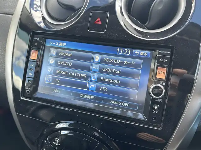 日産 ノート メダリスト 福岡県 2013(平25)年 10.9万km パール 禁煙車/純正ナビ・地デジ/バックカメラ/ドアバイザー/ETC