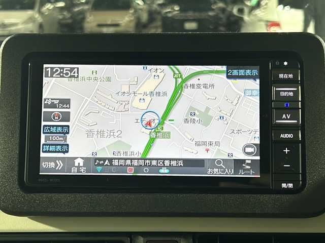 ダイハツ ムーヴ キャンバス ストライプス G 福岡県 2023(令5)年 1.9万km シャイニングホワイトパール/ファインミントメタリック 純正メモリナビ/フルセグテレビ/バックカメラ/ドライブレコーダー/シートヒーター/両側パワースライドドア/ETC/電子パーキング/アイドリングストップ/衝突軽減ブレーキ/純正フロアマット/純正LEDヘッドライト