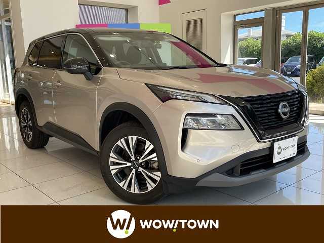 日産 エクストレイル X e－4ORCE 埼玉県 2022(令4)年 3万km シルバーⅡ プロパイロット　/エマージェンシーブレーキ /純正12.3型ナビ　/アラウンドビューモニター　/LEDオートライト /シートヒーター /ステアリングヒーター /純正18インチアルミホイール /ブラインドスポットモニター/インテリジェントミラー /ETC