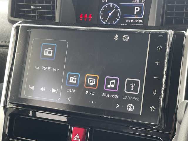 トヨタ ルーミー カスタムG 佐賀県 2021(令3)年 1万km レーザーブルークリスタルシャイン モデリスタエアロ/スマートアシストIII/・レーダークルーズコントロール/・衝突回避支援ブレーキ/・車線逸脱警報/・誤発進抑制制御/・先行車発進お知らせ機能/・標識認識機能/・ふらつき警報/純正9型ディスプレイオーディオ/・TV Bluetooth USB/全方位カメラ/前後ドライブレコーダー/両側パワースライドドア/電子パーキング/ブレーキホールド機能/D＋N席シートヒーター/後席用サイドサンシェード/ISOFIX/ステアリングリモコン/純正LEDヘッドライト/フォグライト/オートハイビーム/プッシュスタート/スマートキー