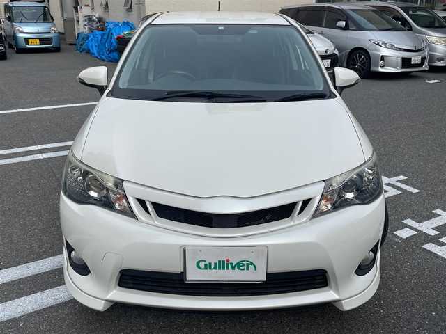 トヨタ カローラ フィールダー 1．5G エアロツアラー W×B 広島県 2014(平26)年 11.1万km ホワイトパールクリスタルシャイン /登録時走行距離/　　　　　　　110305キロ/純正ナビ/バックカメラ/ワンセグ/エアロ/ハーフレザーシート/nanoe/ETC/新車時整備手帳/　　【保証書】/取扱説明書/
