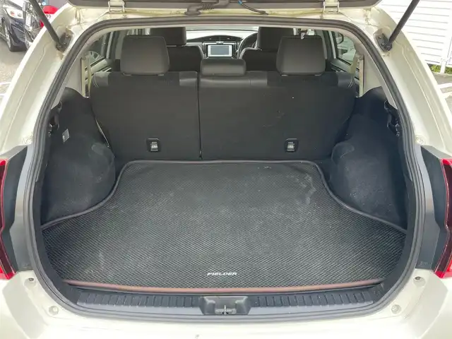 トヨタ カローラ フィールダー 1．5G エアロツアラー W×B 広島県 2014(平26)年 11.1万km ホワイトパールクリスタルシャイン /登録時走行距離/　　　　　　　110305キロ/純正ナビ/バックカメラ/ワンセグ/エアロ/ハーフレザーシート/nanoe/ETC/新車時整備手帳/　　【保証書】/取扱説明書/