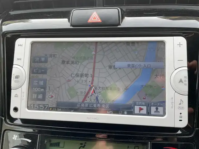 トヨタ カローラ フィールダー 1．5G エアロツアラー W×B 広島県 2014(平26)年 11.1万km ホワイトパールクリスタルシャイン /登録時走行距離/　　　　　　　110305キロ/純正ナビ/バックカメラ/ワンセグ/エアロ/ハーフレザーシート/nanoe/ETC/新車時整備手帳/　　【保証書】/取扱説明書/