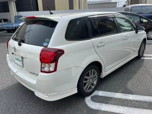 トヨタ カローラ フィールダー 1．5G エアロツアラー W×B 広島県 2014(平26)年 11.1万km ホワイトパールクリスタルシャイン /登録時走行距離/　　　　　　　110305キロ/純正ナビ/バックカメラ/ワンセグ/エアロ/ハーフレザーシート/nanoe/ETC/新車時整備手帳/　　【保証書】/取扱説明書/