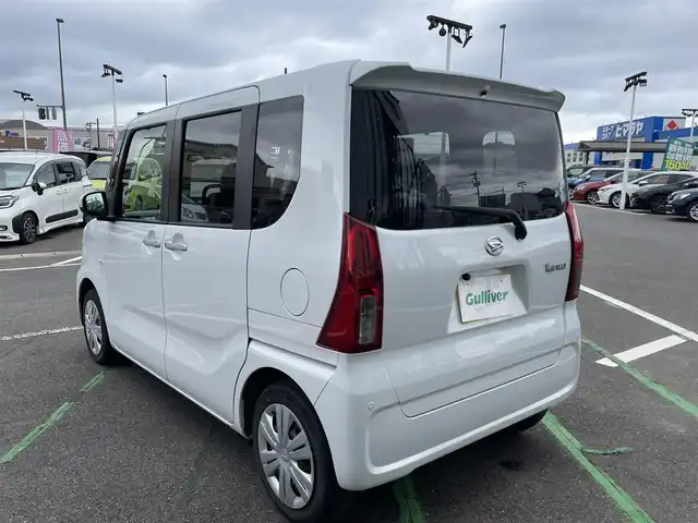 ダイハツ タント X 長崎県 2020(令2)年 4.6万km シャイニングホワイトパール 衝突軽減ブレーキ/社外メモリナビ/左パワースライドドア/スマートキー　オートライト/LEDヘッドライト/コーナーセンサー/バックカメラ/フロアマット/ETC