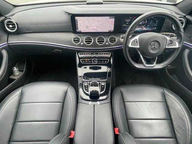 メルセデス・ベンツ Ｅ２２０ｄ アバンギャルド スポーツ 埼玉県 2017(平29)年 4.9万km ダイヤモンドホワイト 黒革シート　/レザーパッケージ　/エアバランスパッケージ　/Ｂｕｒｍｅｓｔｅｒ　/純正ナビ　/３６０度カメラ　/アダプティブクルーズコントロール　/ブラインドスポットモニター　/シートヒーター　/パークアシスト　/ＬＥＤ