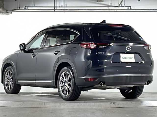 マツダ ＣＸ－８ 25S Lパッケージ 広島県 2021(令3)年 4.5万km ジェットブラックマイカ 純正ナビ/CD/DVD/DTV/Bluetooth/全方位カメラ/レーダークルーズコントロール/赤革シート/パワーシート/メモリーシート /シートヒーター /シートベンチレーション /ステアリングヒーター/パワーバックドア /BOSEサウンド/コーナーセンサー /BSM/ワイヤレス充電/LEDオートライト/ETC/スマートキー/プッシュスタート /ルーフレール/純正アルミホイール/フォグライト