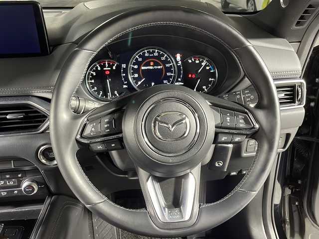 マツダ ＣＸ－８ 25S Lパッケージ 広島県 2021(令3)年 4.5万km ジェットブラックマイカ 純正ナビ/CD/DVD/DTV/Bluetooth/全方位カメラ/レーダークルーズコントロール/赤革シート/パワーシート/メモリーシート /シートヒーター /シートベンチレーション /ステアリングヒーター/パワーバックドア /BOSEサウンド/コーナーセンサー /BSM/ワイヤレス充電/LEDオートライト/ETC/スマートキー/プッシュスタート /ルーフレール/純正アルミホイール/フォグライト