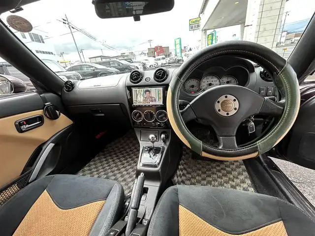 ダイハツ コペン ULTIMATE EDⅡ 岩手県 2008(平20)年 3.9万km ダークレッドマイカ 社外ナビ（型式CN-RA07D）/フルセグTV /社外エンジンスターター/キーレス /ドライブレコーダー /社外AWスタッドレス積込 /モモステアリング /フォグランプ /前席シートヒーター/電動角度調整ミラー/保証書　取説