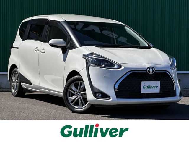 トヨタ シエンタ ファンベースG セーフティED 宮城県 2020(令2)年 2.1万km ホワイトパールクリスタルシャイン LEDランプパッケージ/・オートレベリング機能付LEDヘッドランプ/・オートライト/・LEDフロントフォグランプ/・レッド加飾付クリアレンズLEDリアコンビネーションランプ/15インチアルミホイール/＝＝＝/セーフティセンス/・プリクラッシュセーフティ/・レーンディパーチャーアラート/・オートマチックハイビーム/先行車発進告知機能/インテリジェントクリアランスソナー/純正ナビ（NSCD-W68）/・CD/SD/・Bluetooth/・ワンセグTV/パノラミックビューモニター/ビルトインETC/両側パワースライドドア/ハーフレザーシート/シートヒーター/ステアリングヒーター/革巻きステアリング/ステアリングスイッチ/スマートキー＆プッシュスタート/スペアキー1本/電動格納ミラー/純正ドアバイザー/純正フロアマット/Wエアバッグ