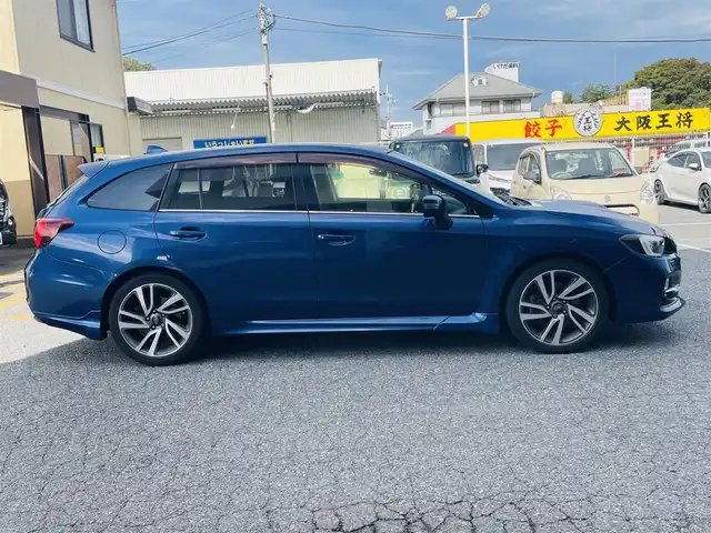 スバル レヴォーグ 1．6GT－S アイサイト 千葉県 2015(平27)年 5.8万km ギャラクシーブルーシリカ ナビ【フルセグ、Bluetooth、AMFMラジオ、DVD、CD】/ワンオーナー/18インチ純正アルミホイール/アイサイト/クルーズコントロール/パドルシフト/前席パワーシート/全席パワーウィンドウ/純正フロアマット/ダウンヒルアシストコントロール/ETC/アイドリングストップ/オートヘッドライト/電動格納ミラー/ウインカーミラー/プッシュスタート/ドアバイザー/横滑り防止機能/充電用USBポート合計4箇所/シガーソケット1口