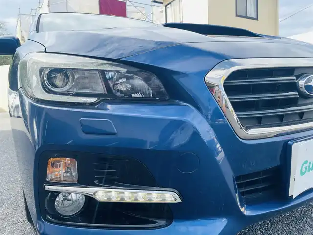 スバル レヴォーグ 1．6GT－S アイサイト 千葉県 2015(平27)年 5.8万km ギャラクシーブルーシリカ ナビ【フルセグ、Bluetooth、AMFMラジオ、DVD、CD】/ワンオーナー/18インチ純正アルミホイール/アイサイト/クルーズコントロール/パドルシフト/前席パワーシート/全席パワーウィンドウ/純正フロアマット/ダウンヒルアシストコントロール/ETC/アイドリングストップ/オートヘッドライト/電動格納ミラー/ウインカーミラー/プッシュスタート/ドアバイザー/横滑り防止機能/充電用USBポート合計4箇所/シガーソケット1口