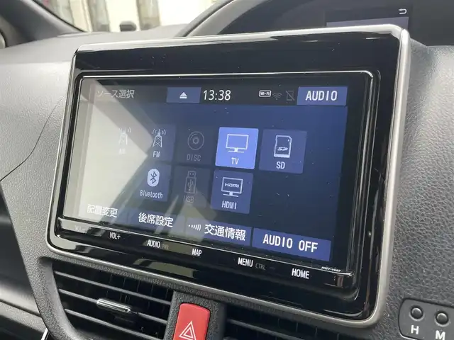 トヨタ ヴォクシー ZS 煌Ⅲ 群馬県 2020(令2)年 5.1万km ホワイトパールクリスタルシャイン ワンオーナー/トヨタセーフティセンス/純正メモリナビゲーション/（CD/DVD/SD/USB/HDMI/フルセグTV）/バックカメラ/両側パワースライドドア/純正フリップダウンモニター/ビルトインETC2.0/クルーズコントロール/前方ドライブレコーダー/ステアリングスイッチ/LEDヘッドライト/フォグライト/オートライト/アイドリングストップ/ドアバイザー/電格ミラー/純正フロアマット/純正16インチアルミホイール