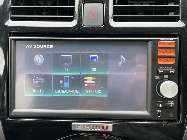 日産 マーチ ニスモS 新潟県 2014(平26)年 3.3万km ピュアブラック ５MT/メモリナビ/ワンセグテレビ/純正ホイール/プッシュスタート/ETC/純正フロアマット/Bluetooth/電動格納ドアミラー